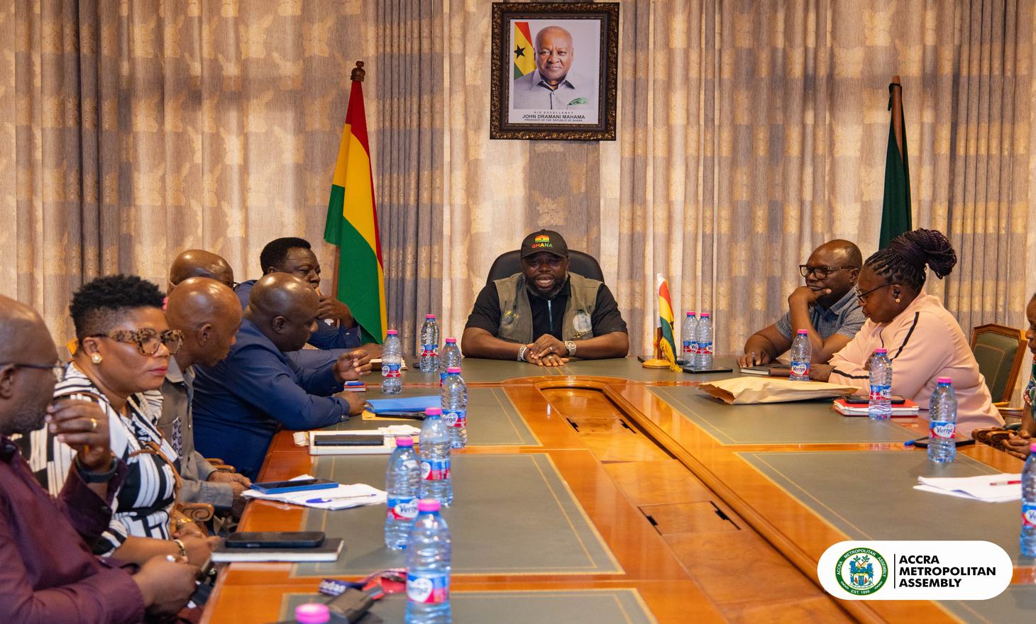 Leadership and stakeholder meeting